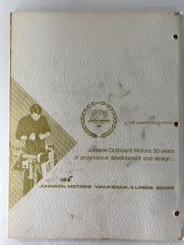 1972 Johnson 4 HP OMC Outboard Shop Manual JM-7202 FREE 1ST CLASS MAIL - Picture 7 of 12