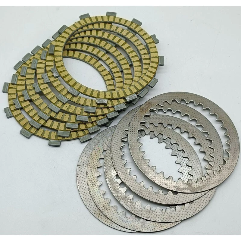 Kit de placas de disco de fricción de embrague para Suzuki TS125 RK/RL/RM/RN/RP/RR 1990-1994 Foto 2 de 4