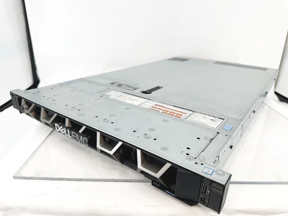 Dell PowerEdge R640 - 2x Xeon 6138 2.0GHz 256GB RAM H730 2x 480GB SSD Server - Image 2 of 4