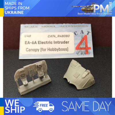 CAT4 R48080 1/48 EA-6A Electric Intruder  Dash board. Accessories kit