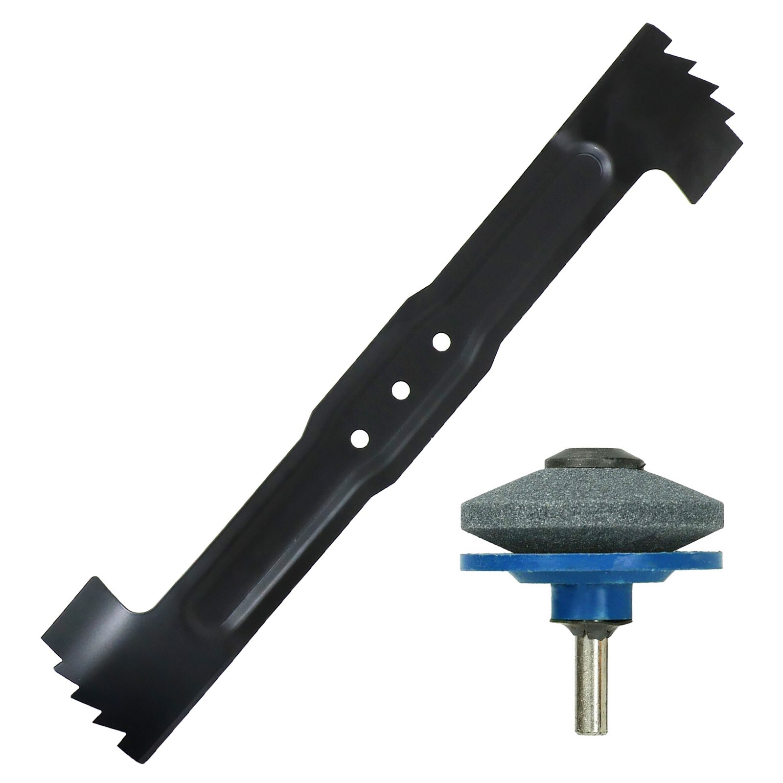 Blade for BOSCH Rotak 43 Ergoflex 430 1800-43 Lawnmower Metal 43cm + Sharpener