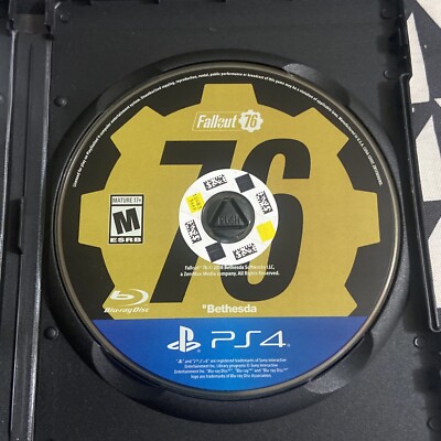 Fallout 76 PlayStation 4 PS4 Game Disc Only 93155173057| eBay