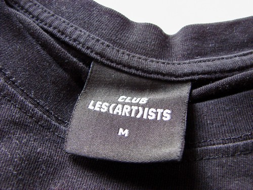 Men's Club Les Artists Rick Owens 62 Black Sports Style Short Sleeve T Shirt M - 第 3/9 張圖片