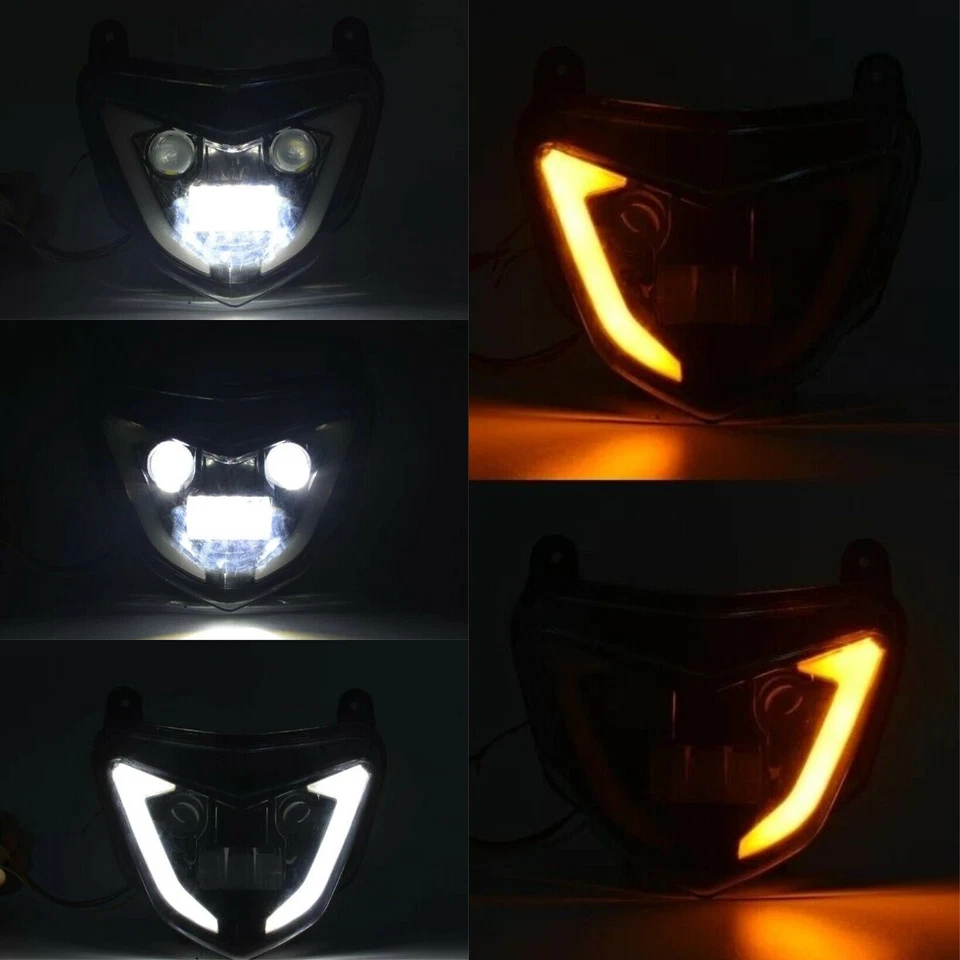 Faro LED con giros para Ducati 2013-15 Hypermotard / 16-18 939 / Hyperstrada Foto 2 de 4