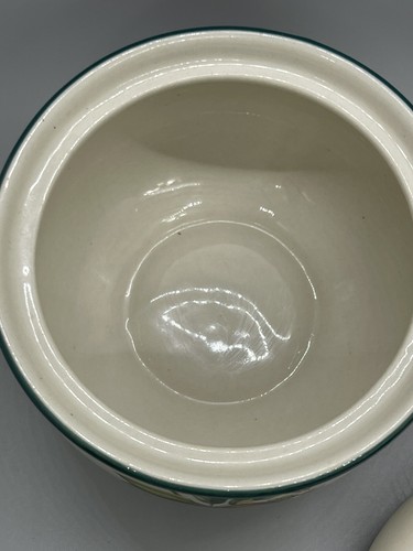 Juego de azúcar y crema Casuals rojo manzana verde adorno China Perla Usado en excelente estado - Imagen 5 de 8