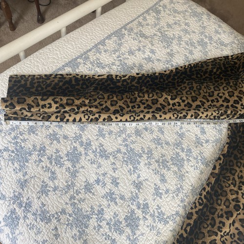 Vintage 90’s Lip Service Los Angeles Leopard Print Low-Rise Flare Pants Size L - Picture 9 of 14