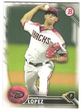 2016 Bowman Yoan Lopez #BP144 Prospects