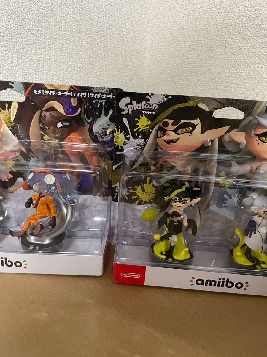 amiibo3体セット Amazon.co.jp: amiibo すりみ連合セット[フウカ／ウツホ