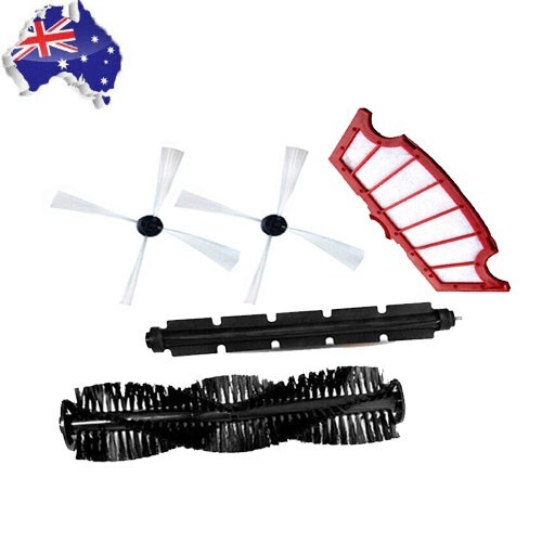 Filter + Side Brushes For Kogan R30 Aldi Robot A320 KV8 Robot Vacuum