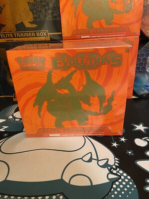 XY evolutions elite trainer box charizard