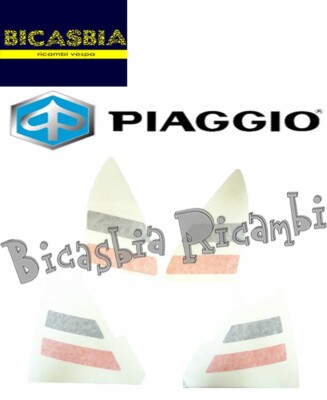 2H006311 - Original Piaggio Decal Kit Side Plates Vespa 150 Sprint