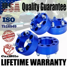 4XBlue 5 Lug 2" 5x4.5 Wheel Spacers Adapters For Jeep Wrangler TJ YJ XJ KJ KK ZJ