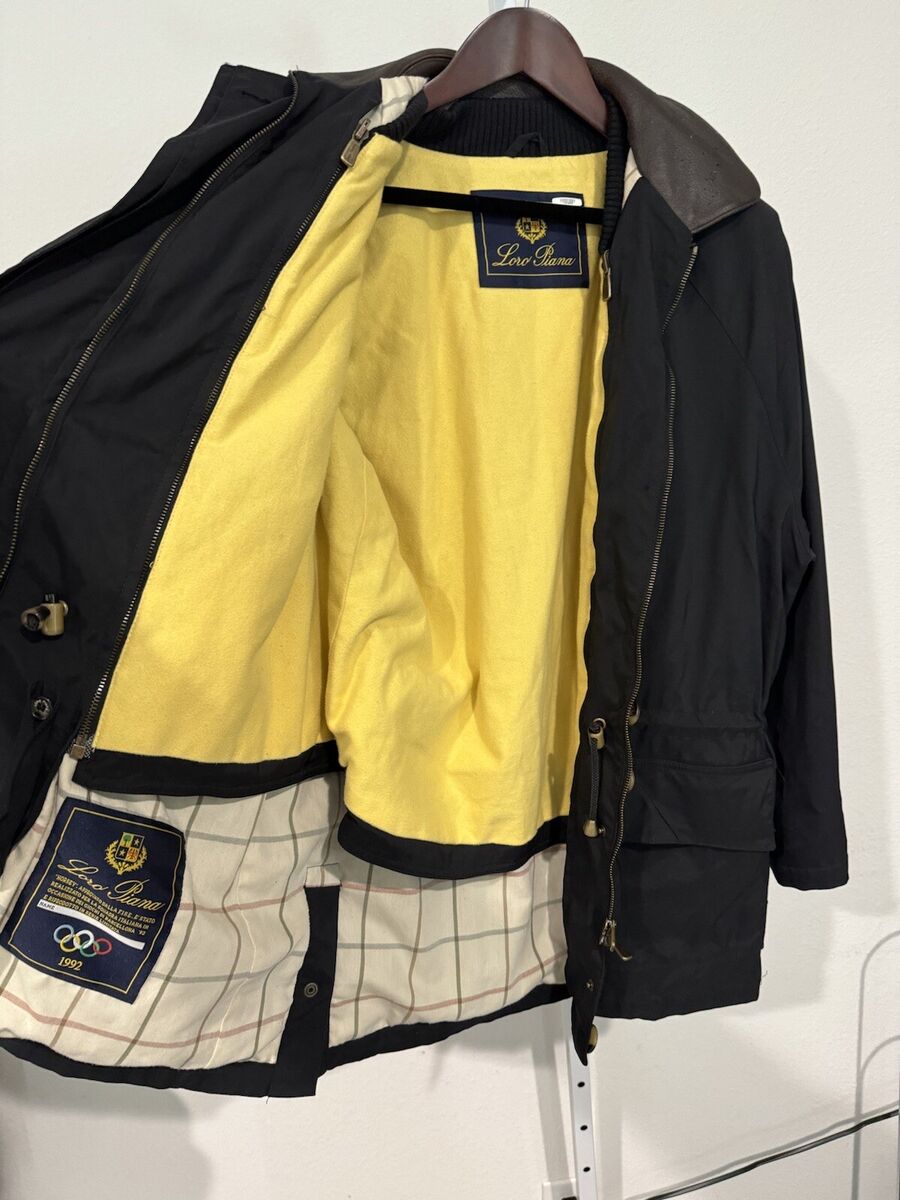 $4.6k Loro Piana HORSEY Jacket-XL-Black Storm System $4.6k Loro Piana HORSEY Jacket-XL-Black Storm System