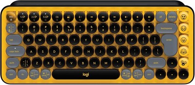 Logitech Pop Keys Kabellose Mechanische Tastatur mit Emoji Tasten - Brandneu