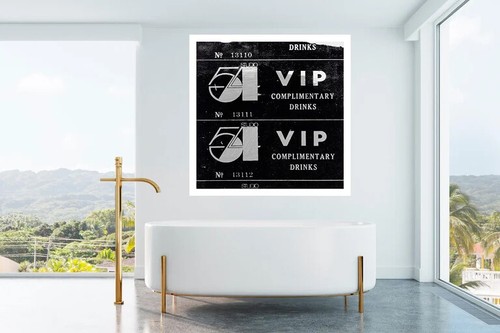 Andy Warhol - VIP Ticket Studio 54, Giclee Print, Disco Music Icon Club, Decor - Picture 7 of 10
