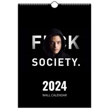Rami malek 2026/27 Personalised Calendar  Choose start month