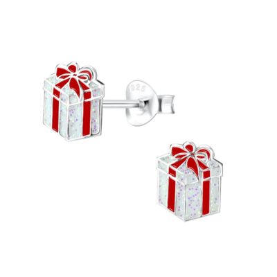 Silber Geschenk Ohrstecker - 925 Sterling Silber Damenschmuck