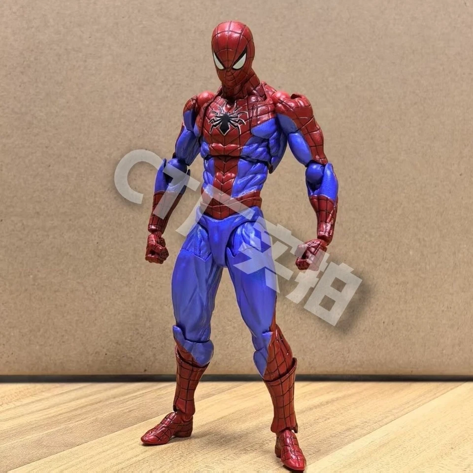 EN STOCK CT Toys Revoltech Amazing Yamaguchi Spider-Man Ver. Figura de acción 2.0 Foto 3 de 4
