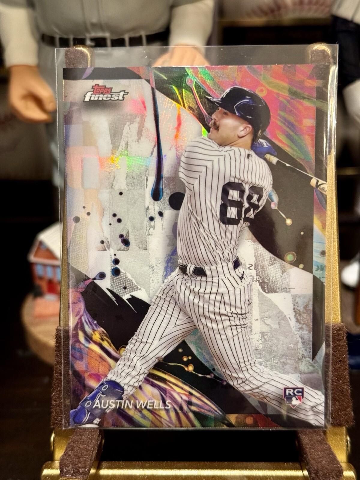 2024 Topps Finest - Uncommon Refractor #116 Austin Wells RC
