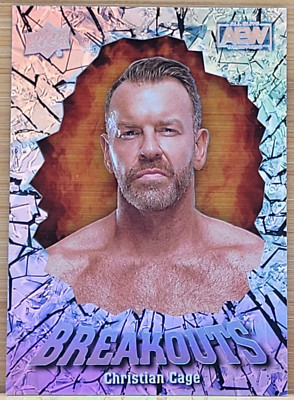 2022 UPPER DECK AEW CHRISTIAN CAGE BREAKOUTS
