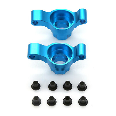 Vorder & Hinter Achsschenkel Metall Upgrade Teile für 1/10 Tamiya TT02 Chassis
