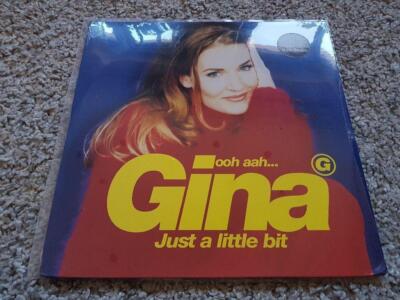 Gina G - Ooh aah... just a little bit 12'' Eurovision US REMIXES SEALED!!