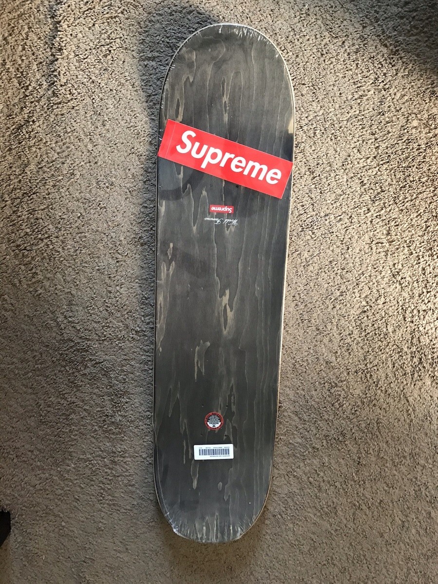 supreme distorted box logo Skate Deck SS20 | eBay