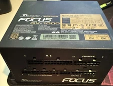 Seasonic FOCUS GX-1000-1000W 80 Plus Gold Power Supply