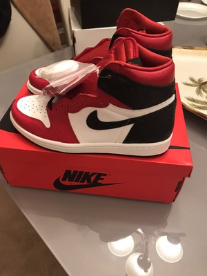 Air Jordan 1 OG Satin Snake Chicago Red Size 8.5W 7M In Hand! CD0461601  Sold Out 194493889096 | eBay