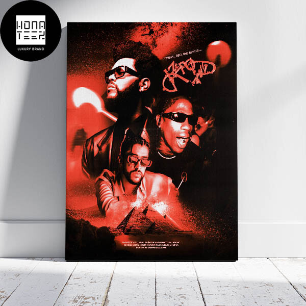 Travis Scott Ft Abel x Benito New Song KPOP Poster