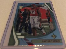 2021 Panini Absolute Football Payton Turner New Orleans Saints Red Rookie #194