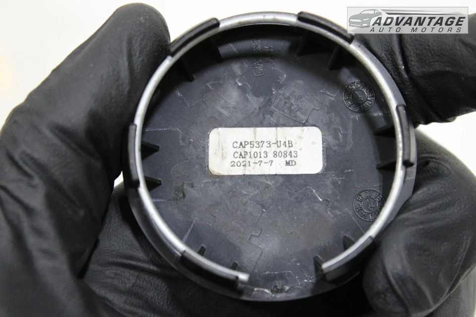 AUDI A3 2015-2020 8V LLANTA TAPACUBOS TAPACUBOS PLÁSTICO NEGRO METAL LÍQUIDO Foto 4 de 4