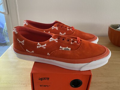 2020 Orange WTAPS Bones Vans OG Era LX VN0A4BVA20Q1 Men's Size 10