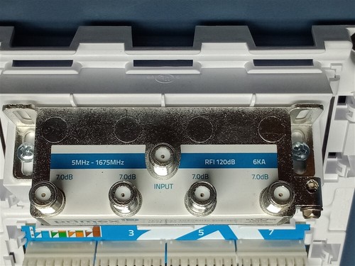 Primex 125-1665 8-Port CAT 6 Data/Voice RJ45 / 1x4 Coax Combo Module NEW - Picture 3 of 8