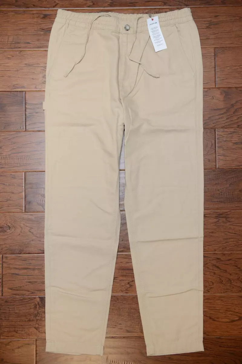 Lacoste cheap linen pants