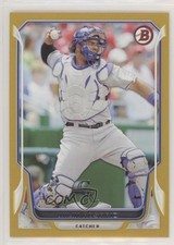 2014 Bowman Gold 28/50 Wilin Rosario #212 0b5