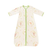 Long Sleeve Sleep Sack Crinkled Muslin Cotton Wearable Blanket for 4 6T , E...