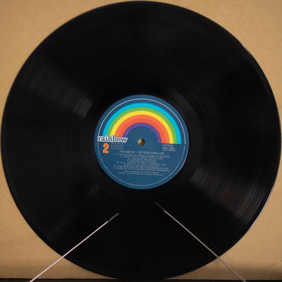 PETERS & LEE - RAINBOW - Vinyl LP - Rainbow - 1974 - VG FREE POSTAGE (3191) - Image 3 of 4