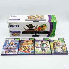 XBOX 360 KINECT Sensor BundIe: Includes Kinec...