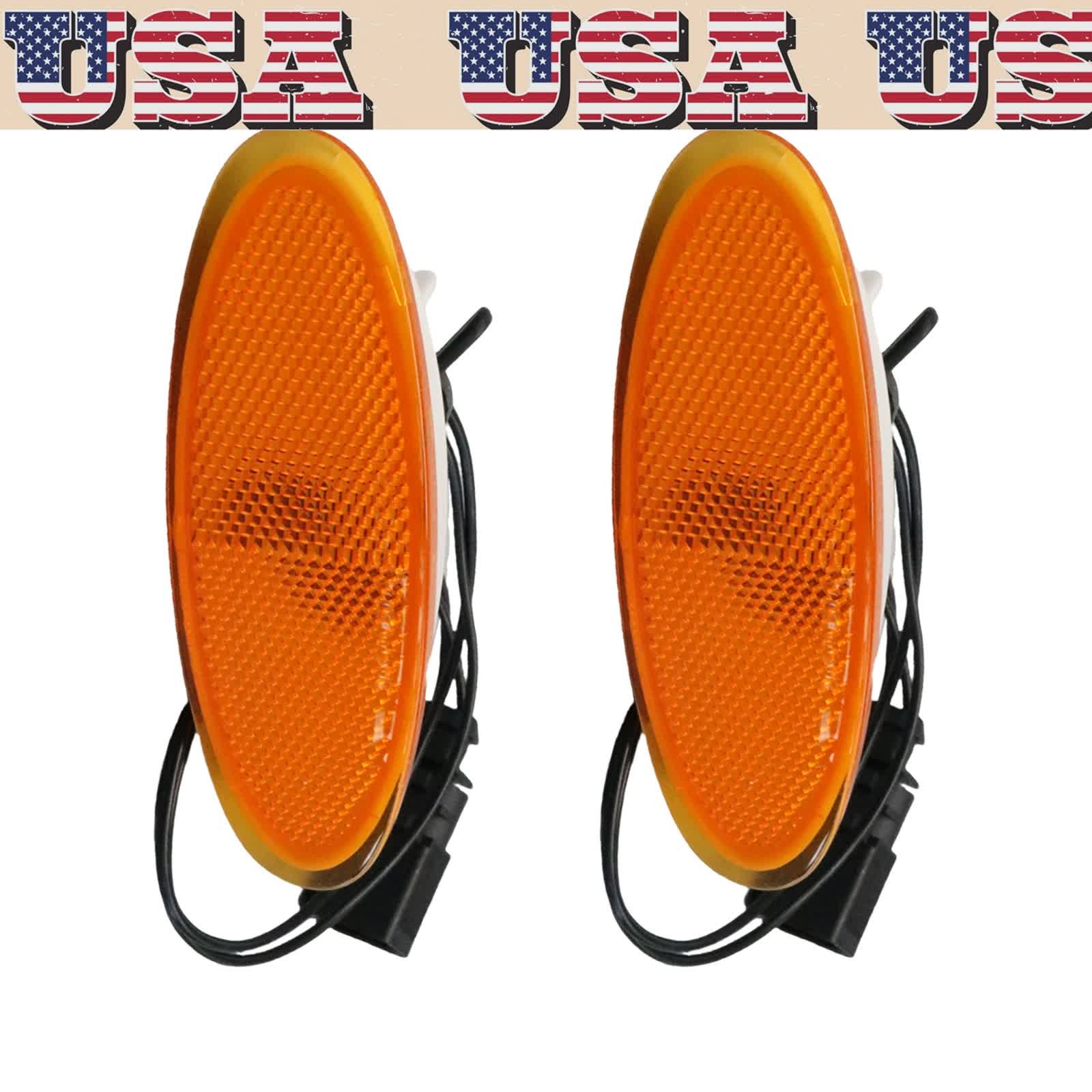 Front Bumper Left+Right Side Marker Light for Bentley Continental GT GTC 04-11