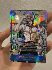 High Quality Textured Portgas D Ace Manga Op-13 English Proxy Card