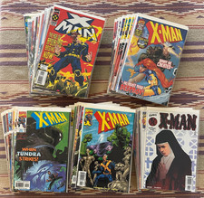 X-Man #1-75. Marvel Comics 1995. Complete Set Lot + Extras X-MEN VF/NM