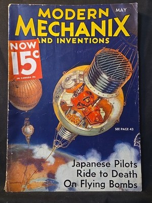 Modern Mechanix Magazine May 1933 Japanese Pilots Ride To Death On Flying Bombs