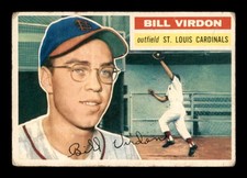 1956 Topps White Back #170 Bill Virdon   G/VG X3051263