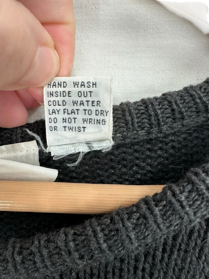 Винтажный женский свитер Alley Cat с бисером большой ретро зрелый Heritage вязаный 80-е 90-е - Изображение 4 из 4