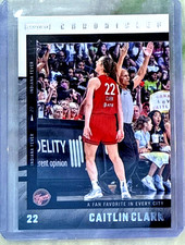 2025 Panini Caitlin Clark Chronicled A Fan Favorite In Every City Card-#25 Fever