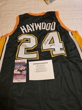 Spencer Haywood Autograph Auto Jersey JSA - Seattle Supersonics