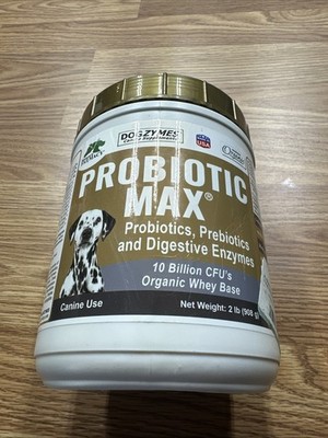 Farmacy Dogzymes Probiotic Max Dog Supplement, 2 lb Large Tub Exp 8/2026
