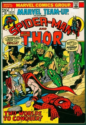 Marvel Team-Up 7 VF/NM 9.0 Thor Marvel 1973