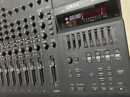 YAMAHA MT8X MULTITRACK 8 TRACKS Working Confirmed - Picture 4 of 6